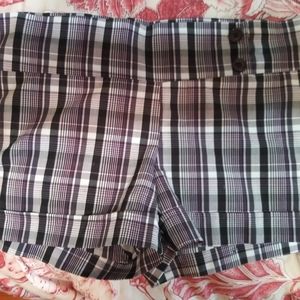 Plaid shorts